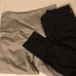 2 pairs old navy compression pants